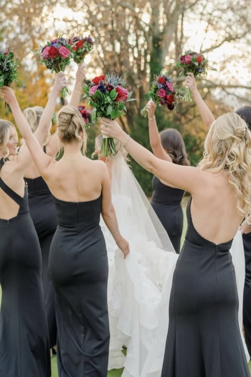 Ladies enjoying the wedding Dance in Cherry Hill, NJ | Mora Salon